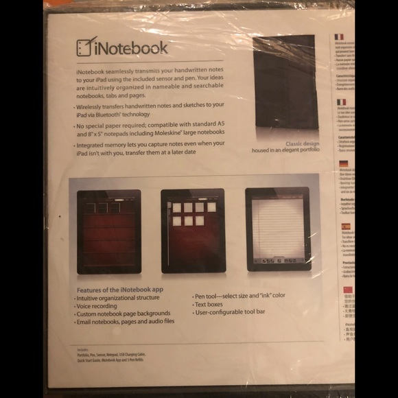 🆕 iNotebook Wirelessly Capture Handwritten Notes - Picture 3 of 6